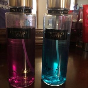 Two Victoria’s Secret body sprays